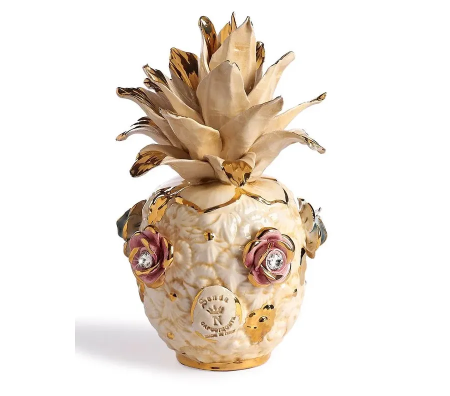 obrazek 1 Dekoracyjny ananas ceramiczny