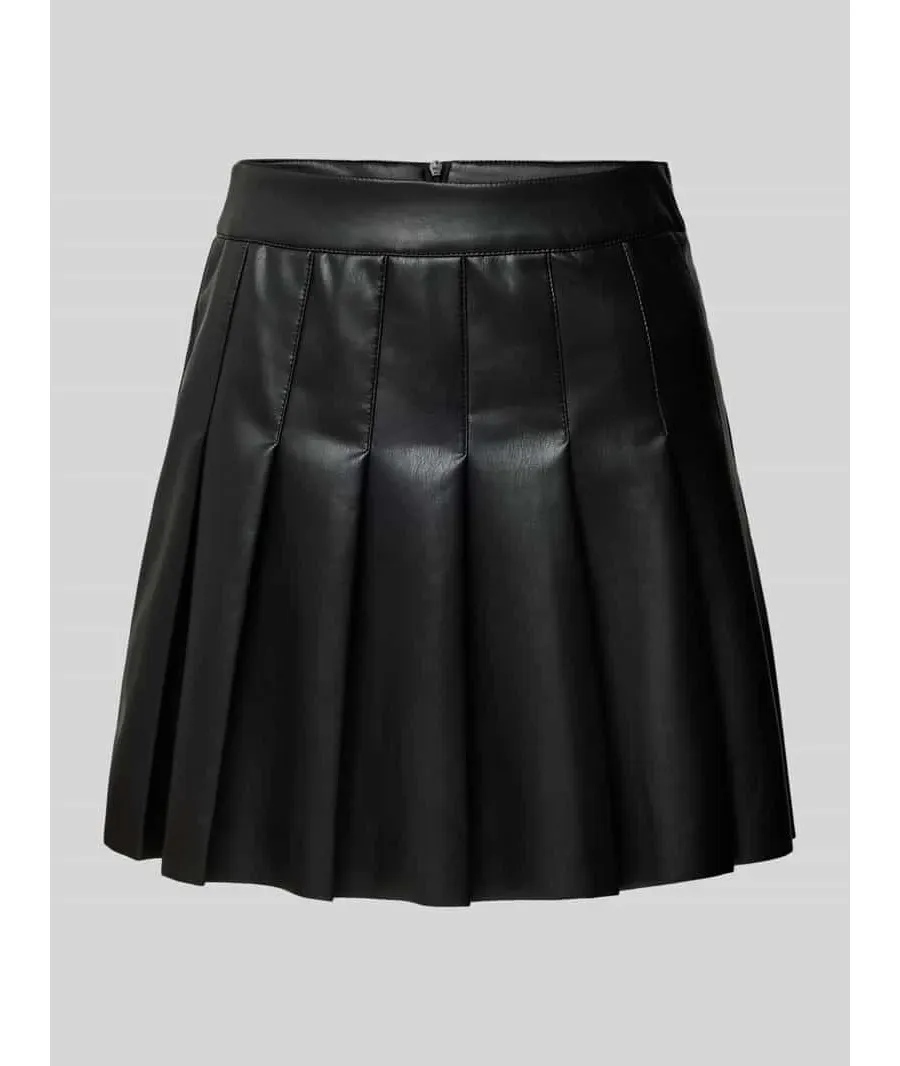 obrazek 1 Spódnica mini z imitacji skóry model ‘DORIT’