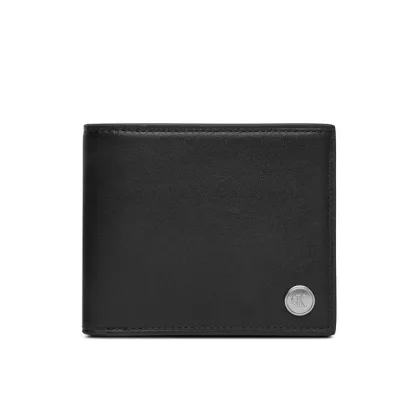 Zdjęcie Calvin Klein Duży Portfel Męski Jeans Hardware Bifold W/Coin LV04G1082G Czarny