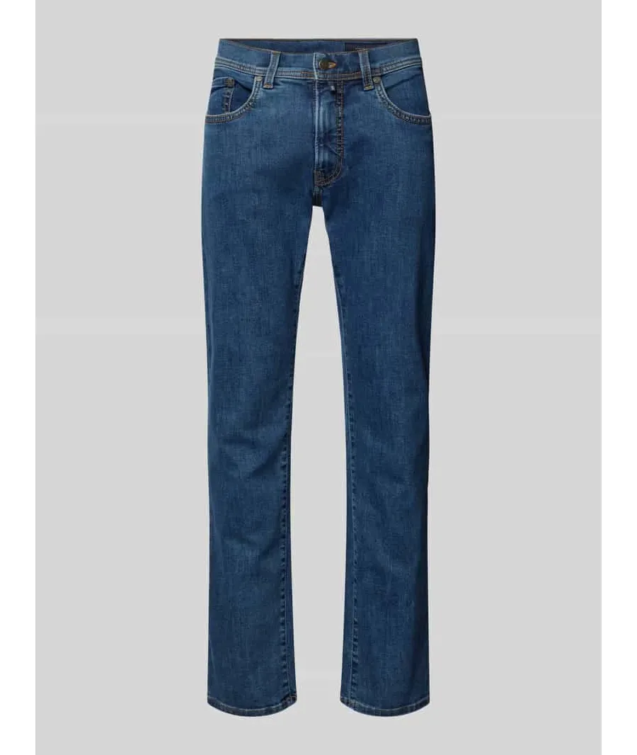 obrazek 1 Pierre Cardin Jeansy C7 34510.8054 Niebieski Tapered Fit