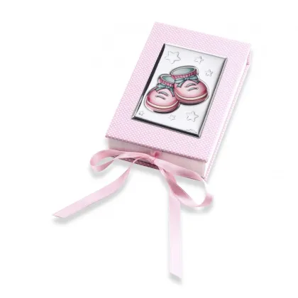 Zdjęcie Stylowe Sztućce dla dzieci Buciki 11x17x4