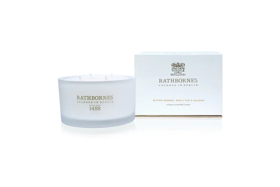 obrazek 1 Naturalna świeca zapachowa Orange&Balsam – Rathbornes 1488