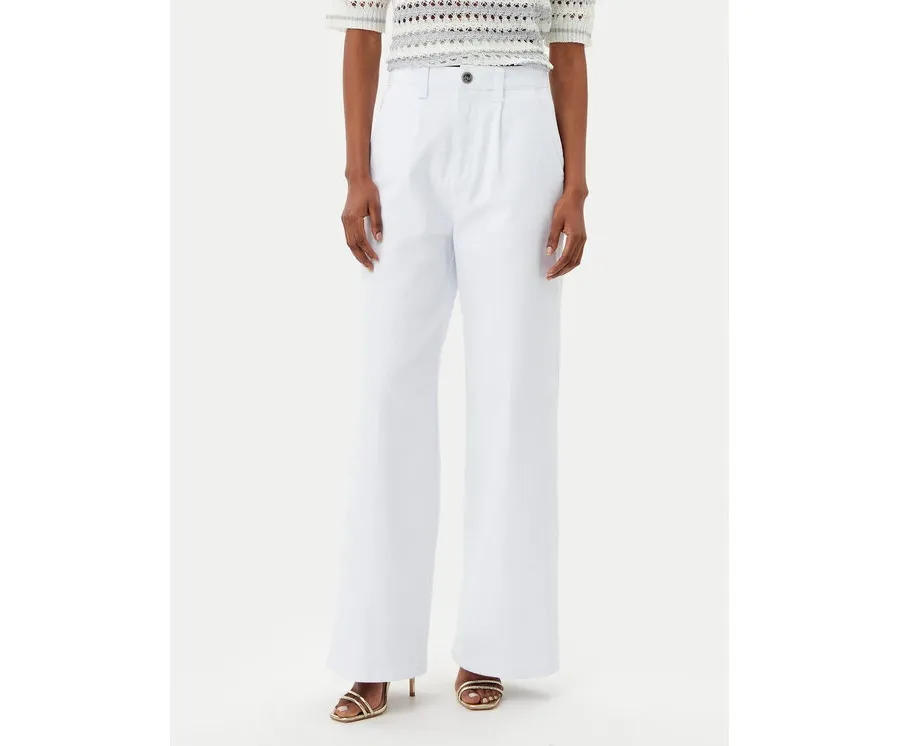 obrazek 1 ARTIGLI Jeansy ADDE002323 Biały Relaxed Fit