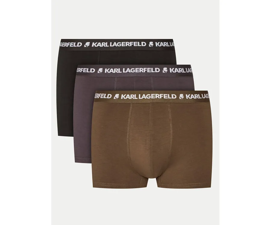 obrazek 1 KARL LAGERFELD Komplet 3 par bokserek 235M2109 Czarny