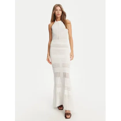 Zdjęcie TWINSET Sukienka dzianinowa 251TT3105 Écru Slim Fit