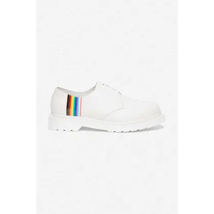 Zdjęcie Dr. Martens półbuty skórzane For Pride kolor biały 27522100-WHITE