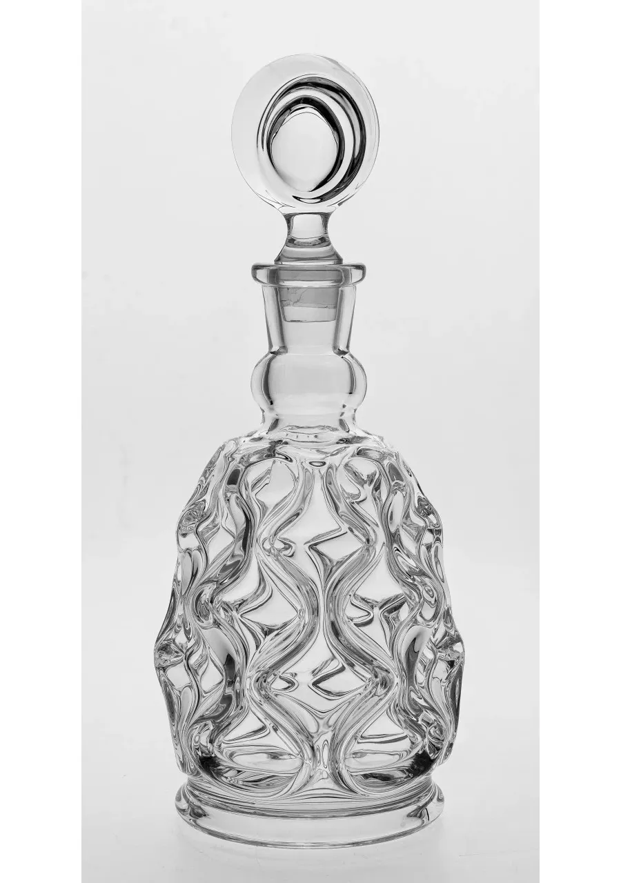 obrazek 1 Ręcznie cięte szkło kryształowe - karafka Ocean 1400 ml
