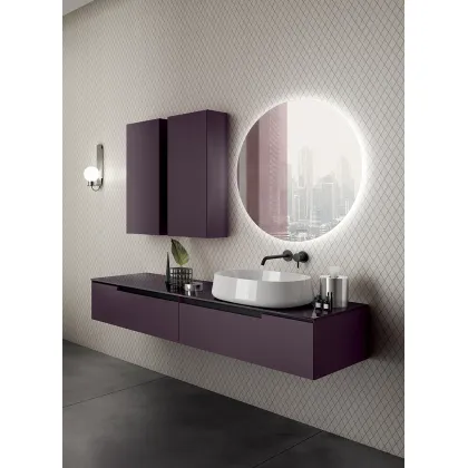 Zdjęcie Luksusowy komplet nowoczesnych mebli do łazienki