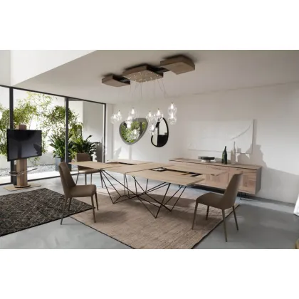 Zdjęcie Luksusowy, wielofunkcyjny, rozkładany stół do salonu marki Ozzio