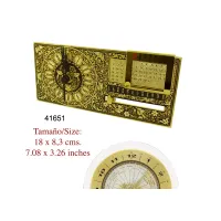 Zdjęcie Elegancki zegar z datownikiem i miesiącami