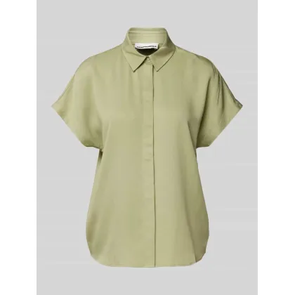 Zdjęcie Bluzka koszulowa z wiskozy model ‘LARISAANA’