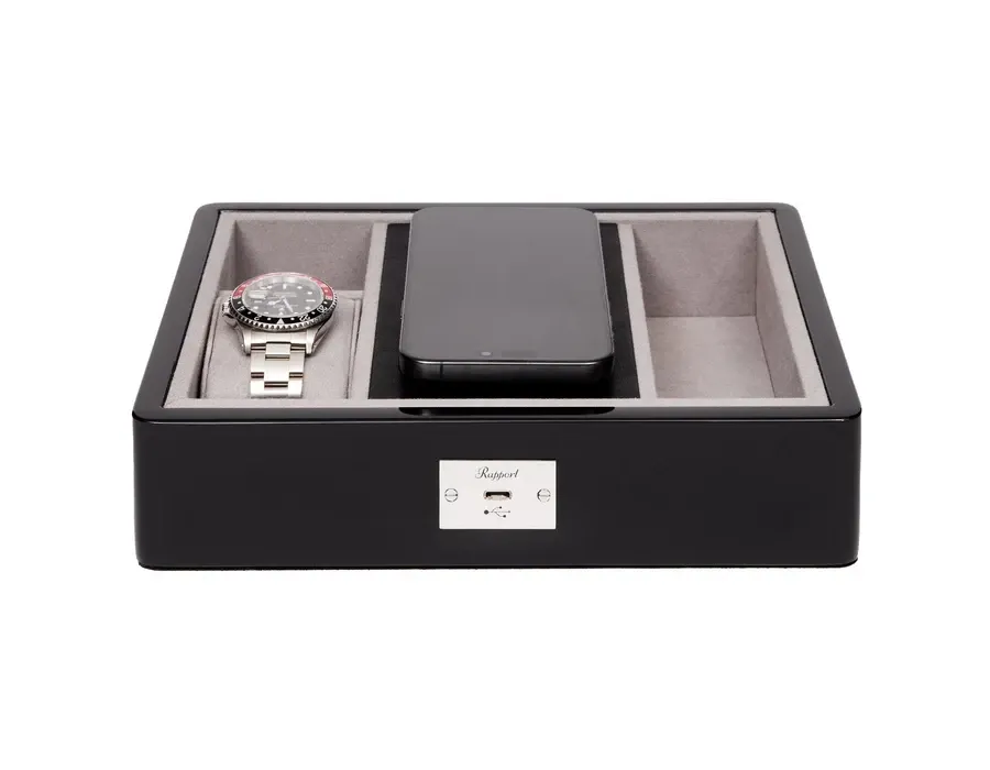 obrazek 5 Pudełko na zegarki z dodatkowym ładowaniem bezprzewodowym