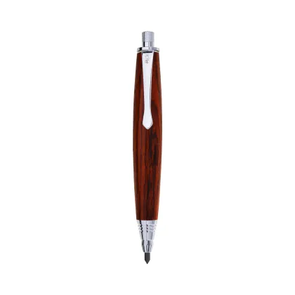 Picture Elegant pencil made of cocobolo wood - Ligabue Cocobolo - M'Art