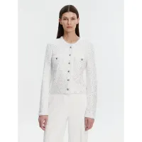 Zdjęcie MICHAEL Michael Kors Kardigan MF460Z6F5L Biały Regular Fit