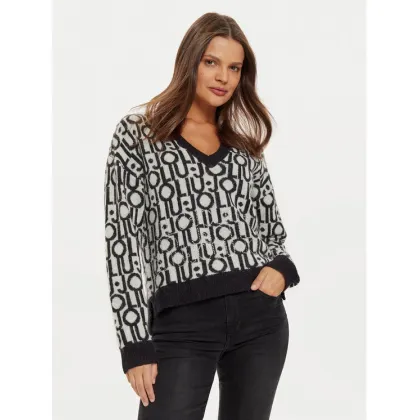 Zdjęcie Liu Jo Sweter WF4436 MA30P Biały Regular Fit