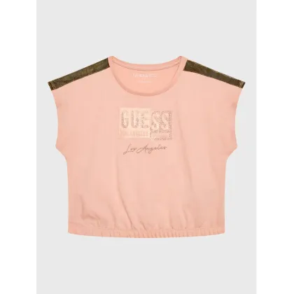 Zdjęcie Guess T-Shirt J3GI11 K8HM3 Różowy Boxy Fit