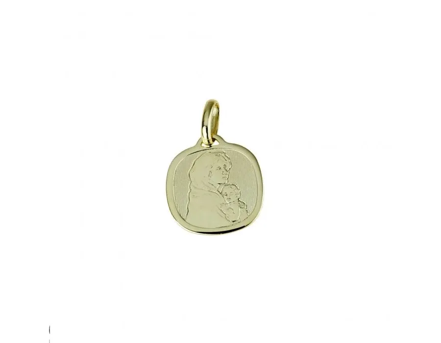 obrazek 1 Madonna z Dzieciątkiem wym.15x15mm.