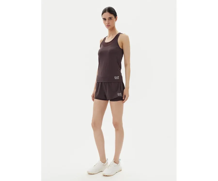 obrazek 1 EA7 Emporio Armani Szorty sportowe 7W000240 AF13662 U6278 Brązowy Regular Fit