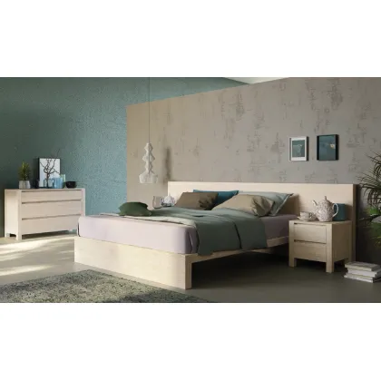 Zdjęcie Komoda LONDRA z drewnianymi nóżkami 3 szuflady - Fratelli Mirandola