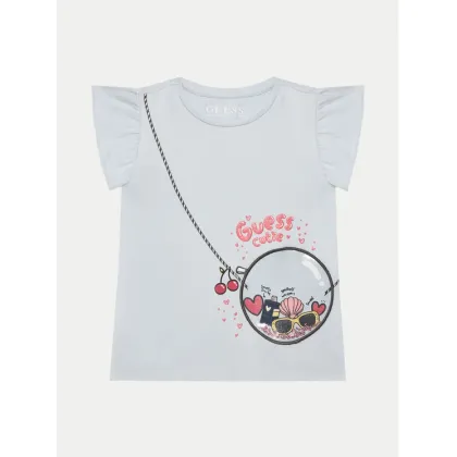 Zdjęcie Guess T-Shirt K5GI05 K6YW4 Błękitny Regular Fit