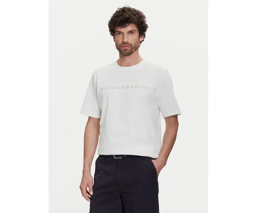 obrazek 1 Baldessarini T-Shirt B4 20082.5293 Biały Regular Fit
