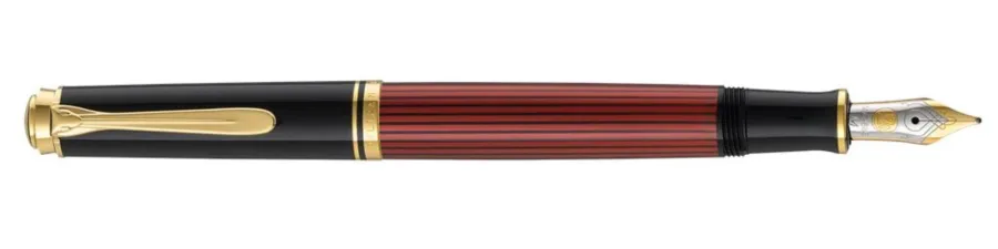 obrazek 2 Pióro wieczne Souveran 400 Black-Red od niemieckiego producenta
