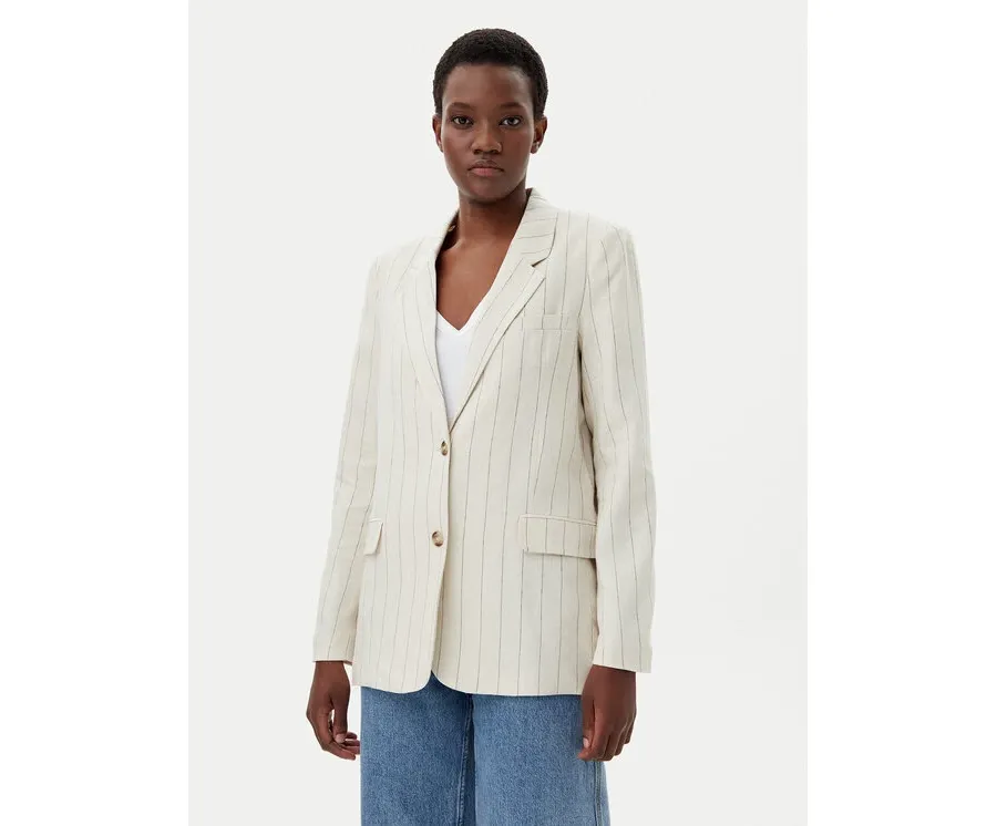 obrazek 1 Vero Moda Marynarka Mindy 10304657 Beżowy Oversize