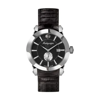 Picture Luxury Black Dial NeroUno Monetegrappa Watch