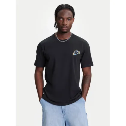 Zdjęcie Converse T-Shirt Desert Sunset 10027713-A01 Czarny Regular Fit