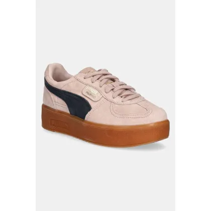 Zdjęcie Puma sneakersy zamszowe Palermo Elevata Wns kolor różowy 399348