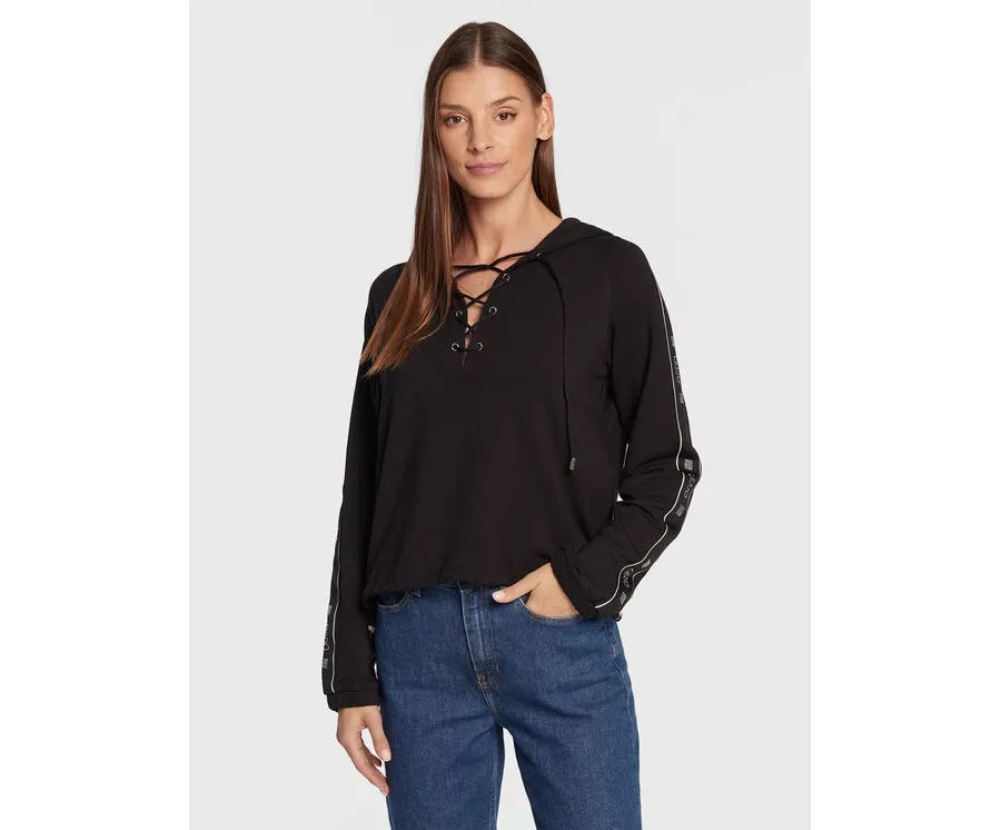 obrazek 1 Liu Jo Sport Bluza TF2153 F0576 Czarny Relaxed Fit