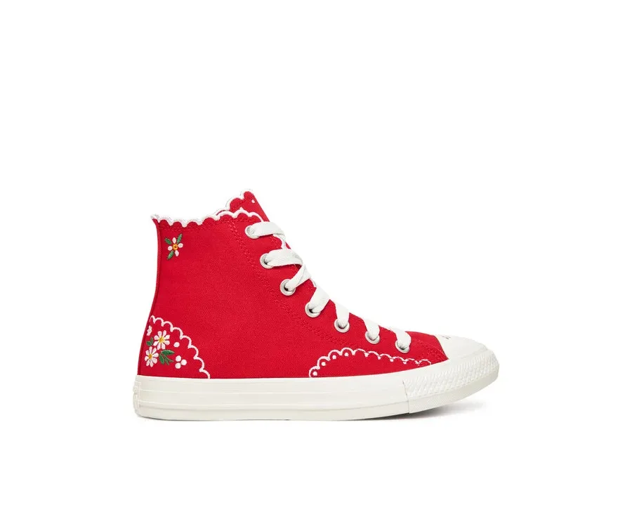 obrazek 1 Converse Trampki Chuck Taylor All Star Embroidered Flowers A13518C Czerwony