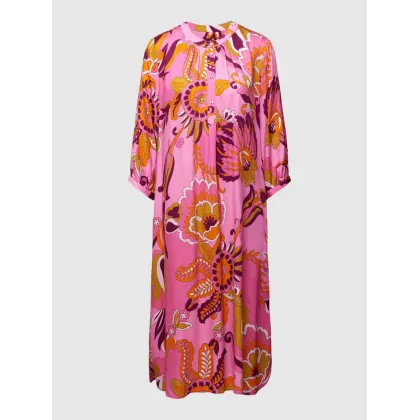 Zdjęcie Sukienka midi z kwiatowym nadrukiem