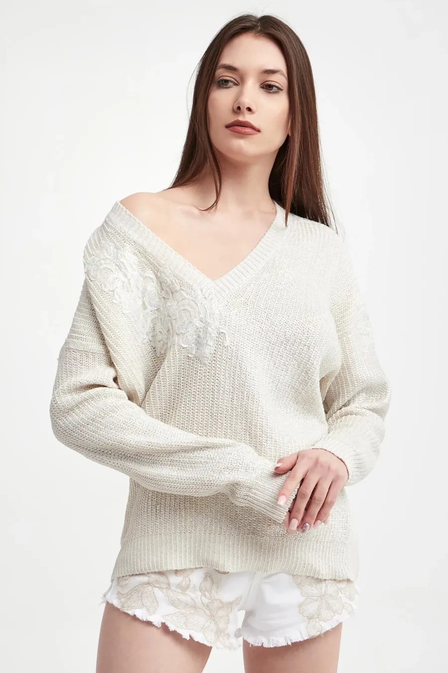 obrazek 1 Sweter damski ERMANNO FIRENZE Ermanno Firenze