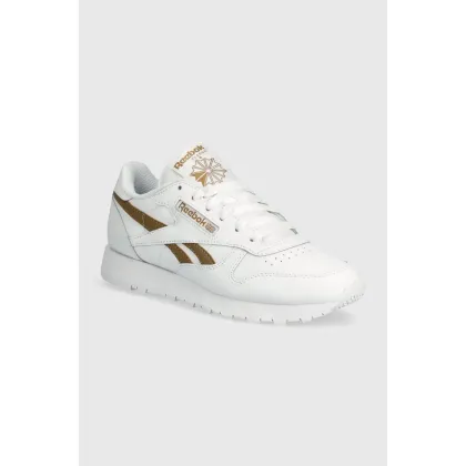 Zdjęcie Reebok Classic sneakersy skórzane Classic Leather kolor biały 100074357