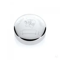 Picture Stylish silver box for a child's first tooth - Zaramella Argenti