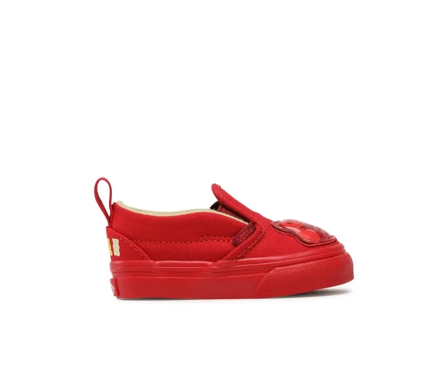 obrazek 1 Vans Tenisówki Slip-On V Haribo VN0009R8RED1 Czerwony