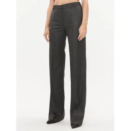 Zdjęcie Babylon Spodnie materiałowe T_S00535 Szary Wide Leg