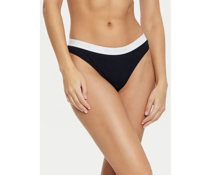 obrazek 1 Tommy Hilfiger Stringi UW0UW05539 Granatowy