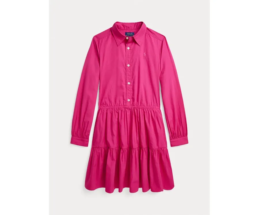 obrazek 1 Polo Ralph Lauren Sukienka codzienna Tierdshrtdrs 313925702001 Różowy Regular Fit
