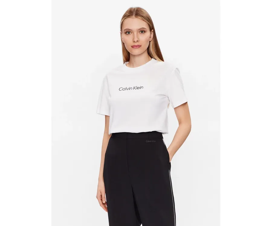 obrazek 1 Calvin Klein T-Shirt Hero Logo K20K205448 Biały Regular Fit