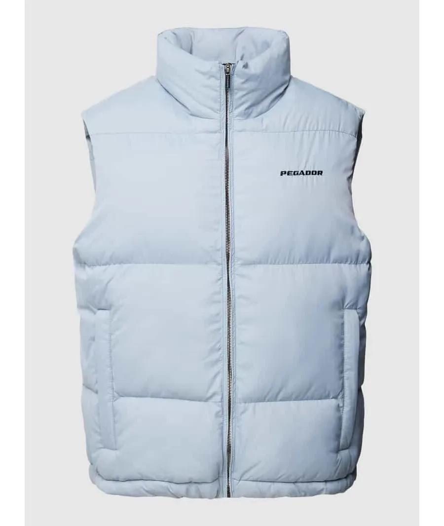 obrazek 1 Kamizelka pikowana z wyhaftowanym logo