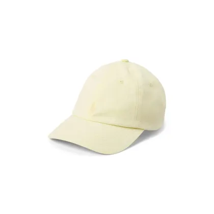 Zdjęcie Polo Ralph Lauren czapka z daszkiem bawełniana Cap kolor beżowy gładka 710964764
