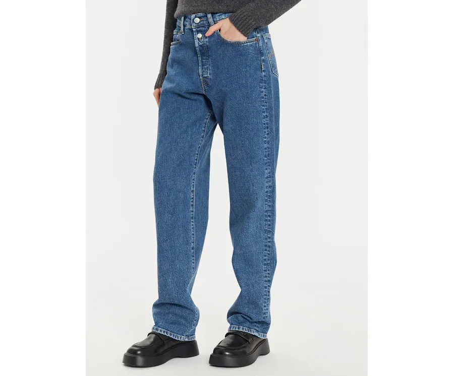 obrazek 1 REPLAY Jeansy W9Z1 .000.759 53D Niebieski Straight Fit