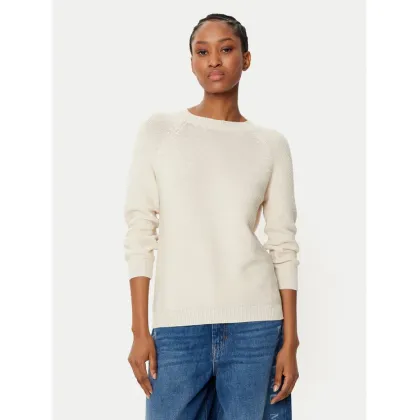 Zdjęcie Weekend Max Mara Sweter Linz 2515361161 Écru Relaxed Fit