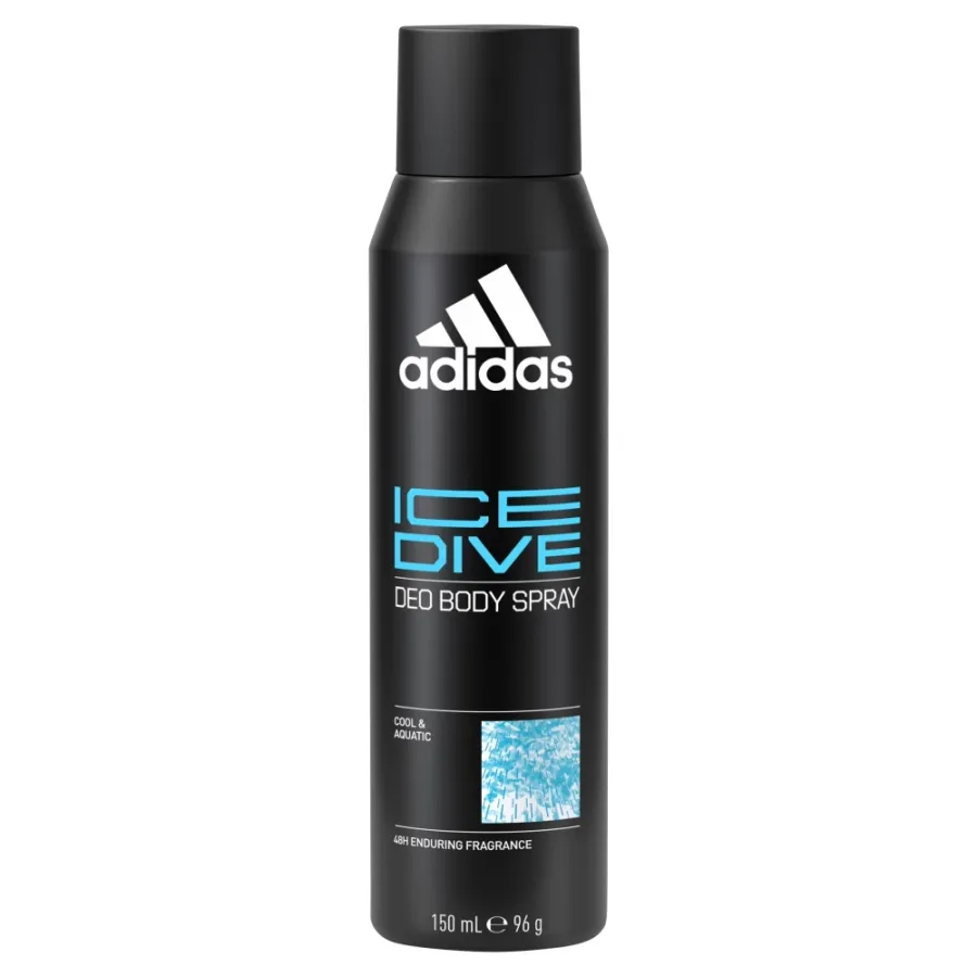 obrazek 1 Adidas Body Spray Ice Dive Dezodorant dla mężczyzn, 150 ml 150 ml