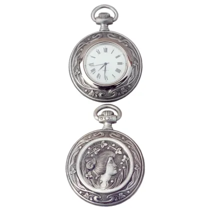 Picture Art Nouveau pocket watch