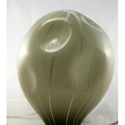 Picture Original glass lamp with the appearance of a crushed ball