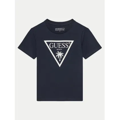 Zdjęcie Guess T-Shirt L5GI29 J1314 Granatowy Regular Fit