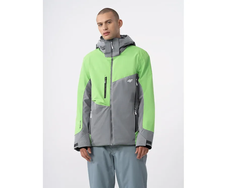 obrazek 1 4F Kurtka narciarska 4FAW23TTJAM286 Szary Regular Fit